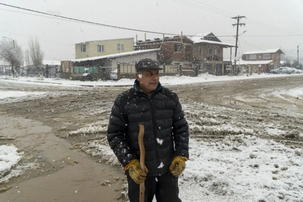 La nevada que finalmente llegó