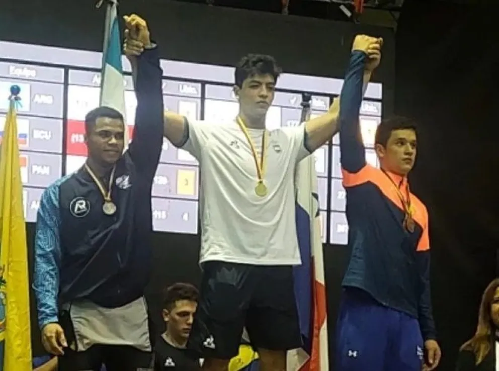 Dante Pizzuti festejó su cumpleaños con un brillante título sudamericano