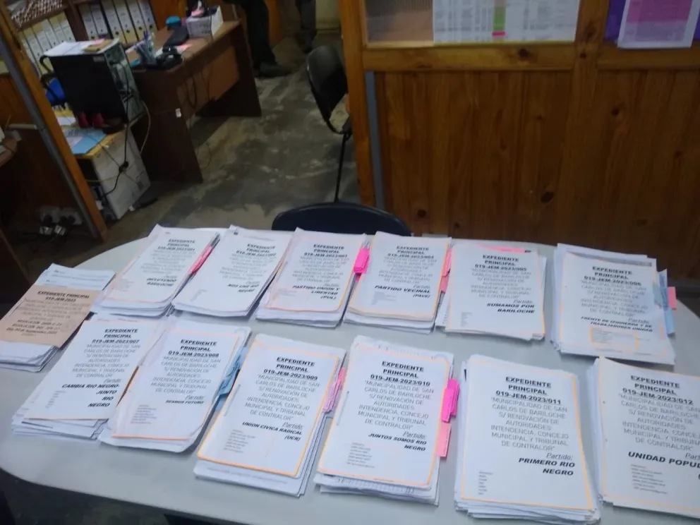 Por la falta de un acta, no se formalizó la candidatura de "Todos por Bariloche" 