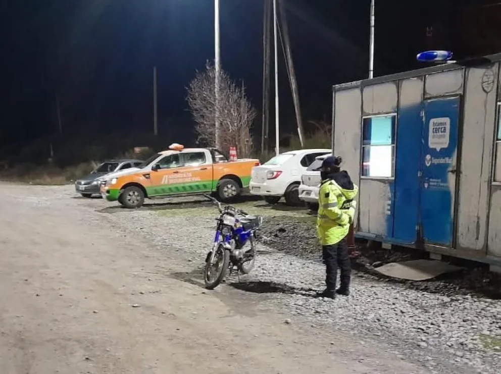 Circulaba con una moto robada y fue demorado en un control policial