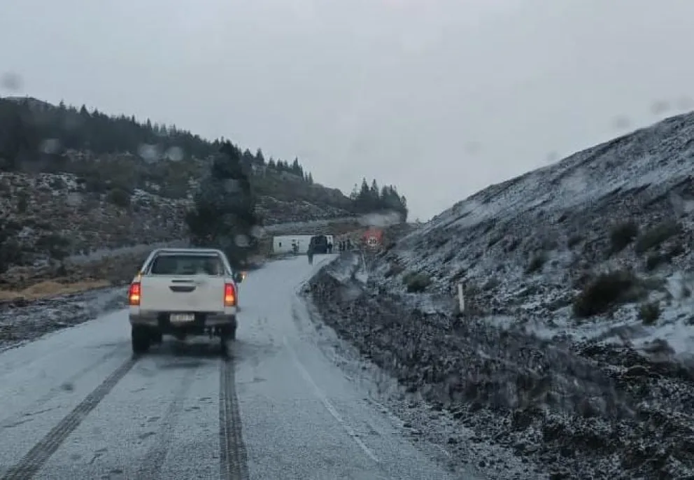 Restringen el tránsito para vehículos pesados entre Pilcaniyeu y Dina Huapi