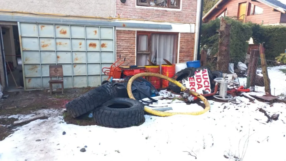 Bomberos de Ruca Cura se acuartelaron en apoyo a un compañero