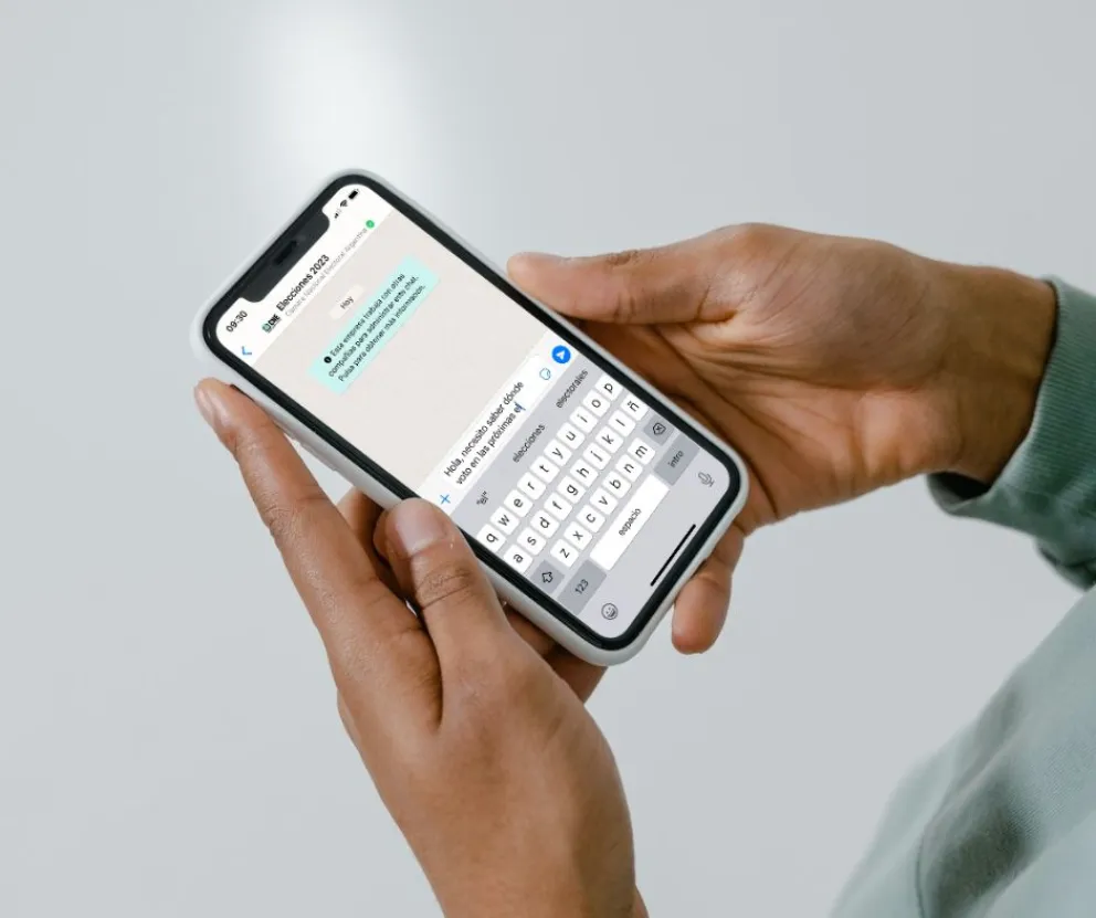 Se puede  consultar el padrón electoral a través de WhatsApp