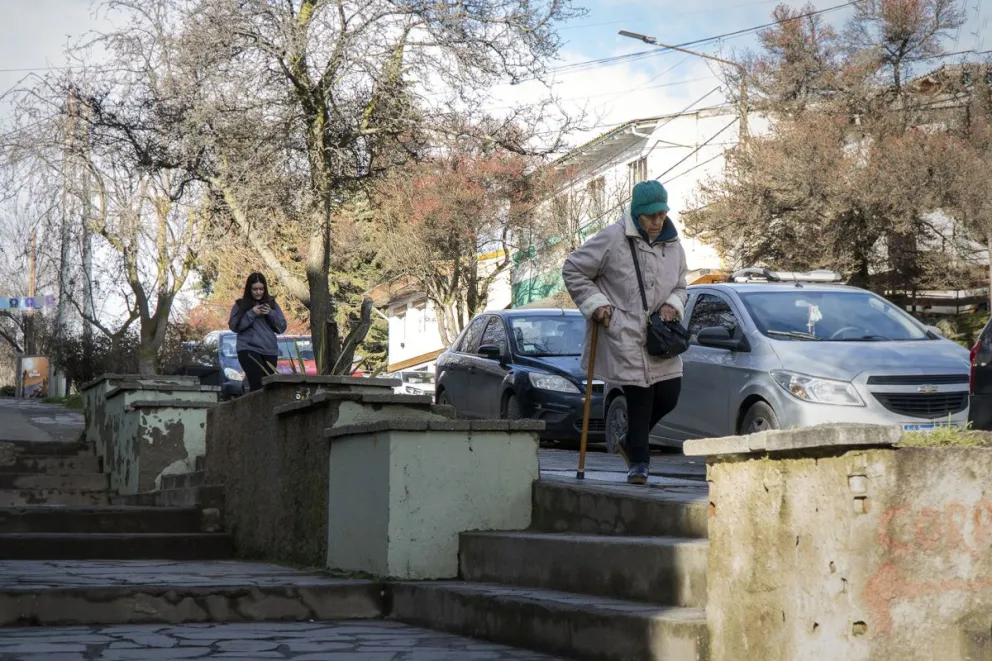 Bariloche, una ciudad poco accesible para personas con discapacidad