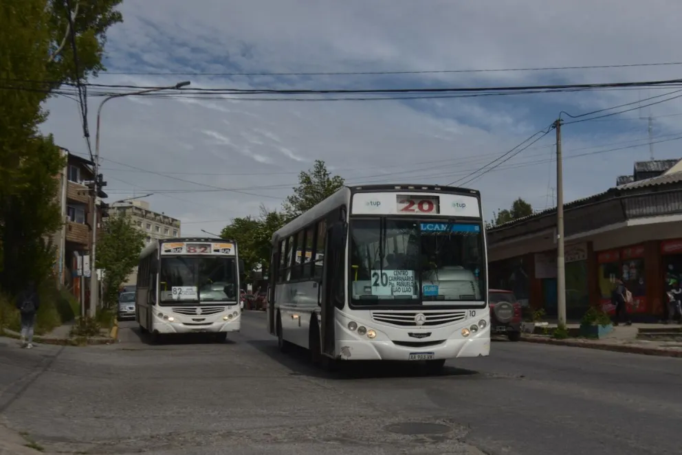 Este jueves, 19 de febrero, no habrá colectivos en la ciudad. Foto: Marcelo Martínez
