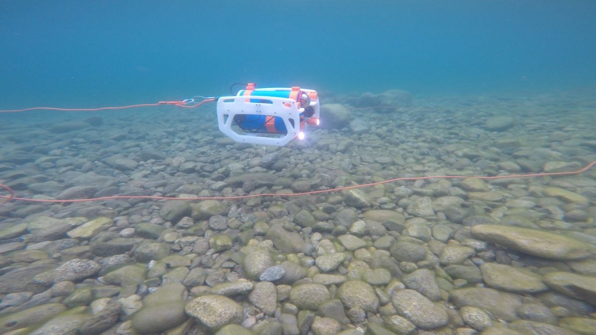 PANCORA, un robot que explora las profundidades del lago