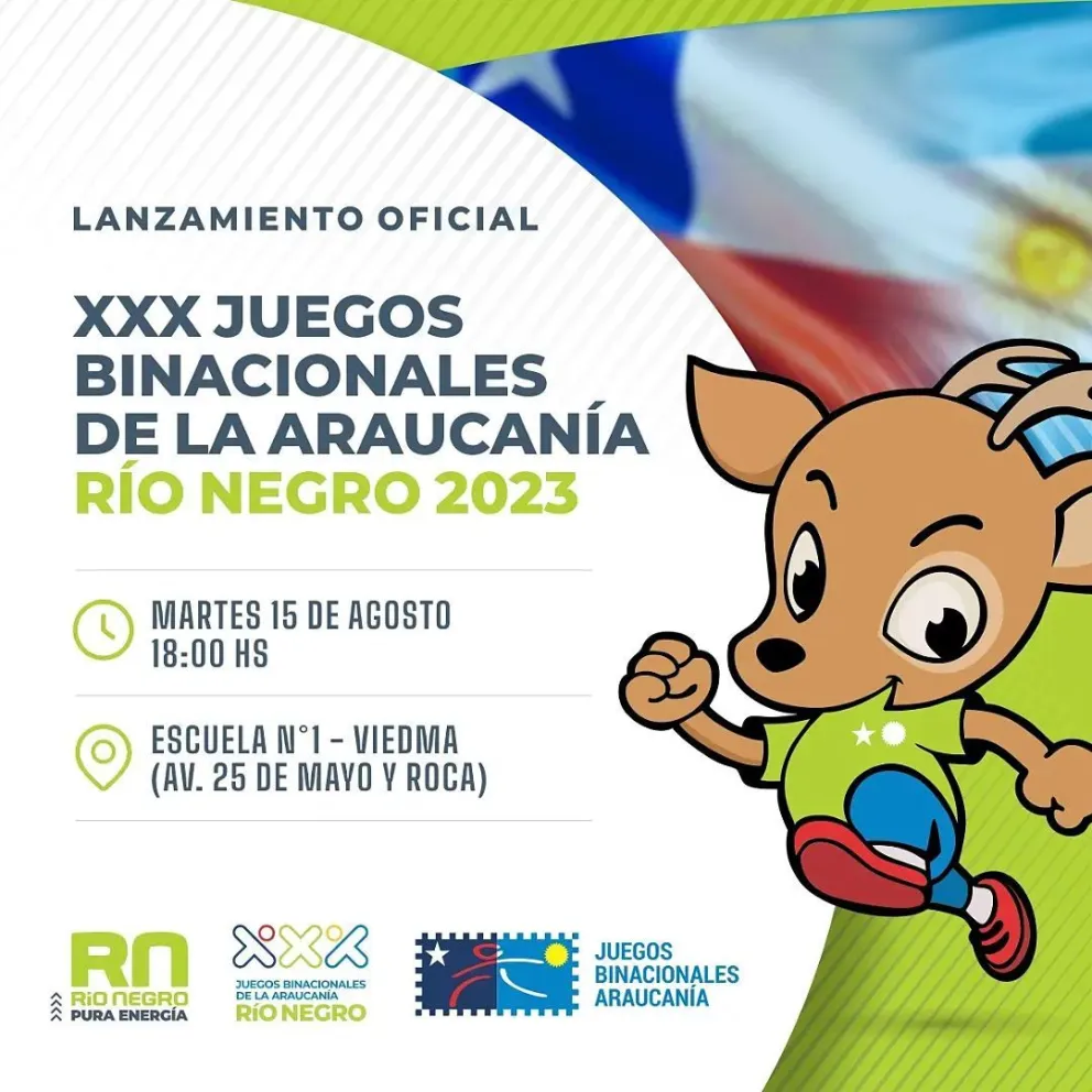 Los Juegos de la Araucania tienen su presentación