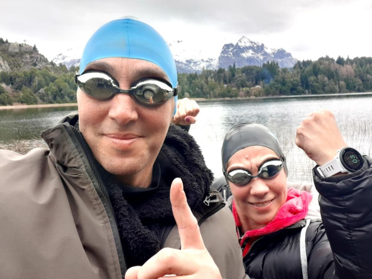 Roxana Pescader y Alejandro Mansilla, listos para la Copa del Mundo de Aguas Frías