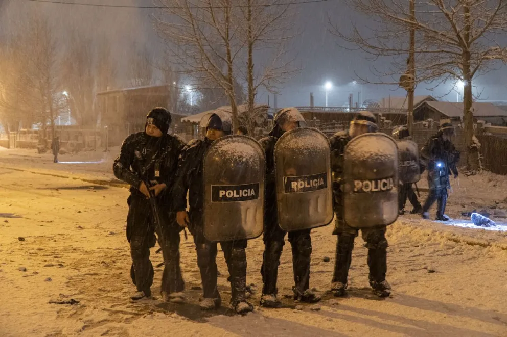 Intervención policial y detenciones en medio de intentos de saqueos