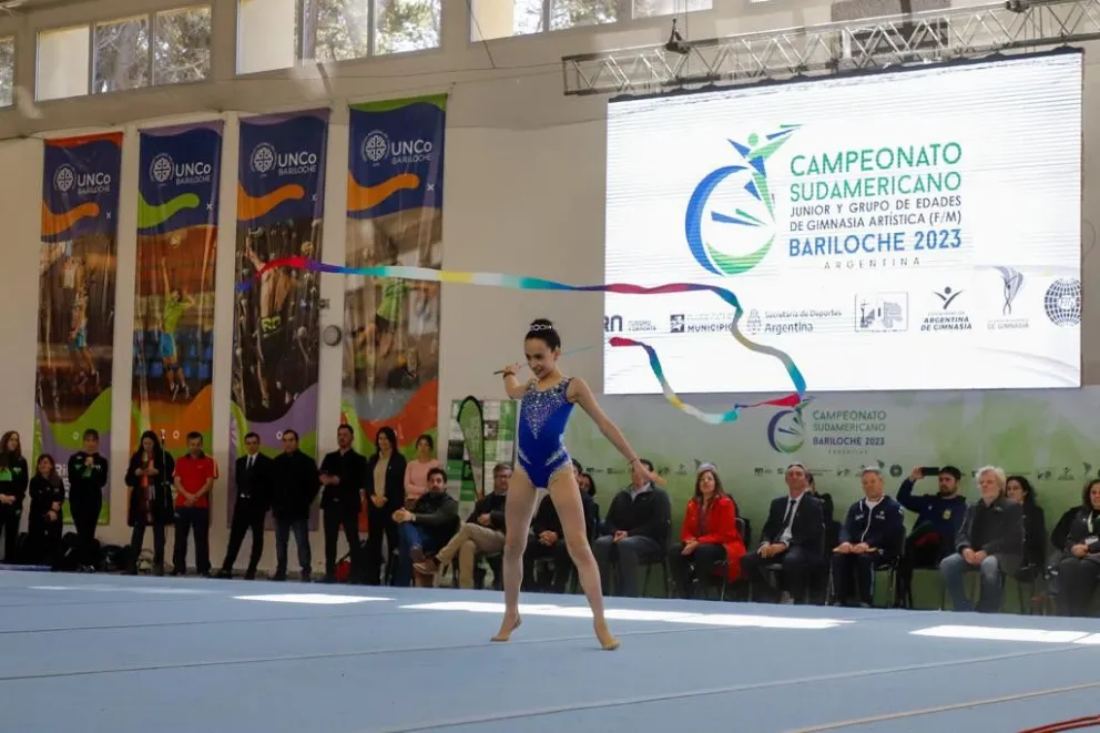 Comenzó el campeonato Sudamericano de Gimnasia Artística y Trampolín