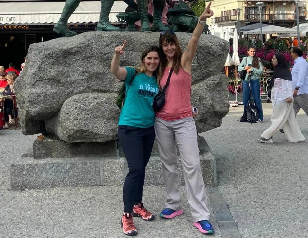 En la montaña europea, viviendo y cumpliendo un sueño