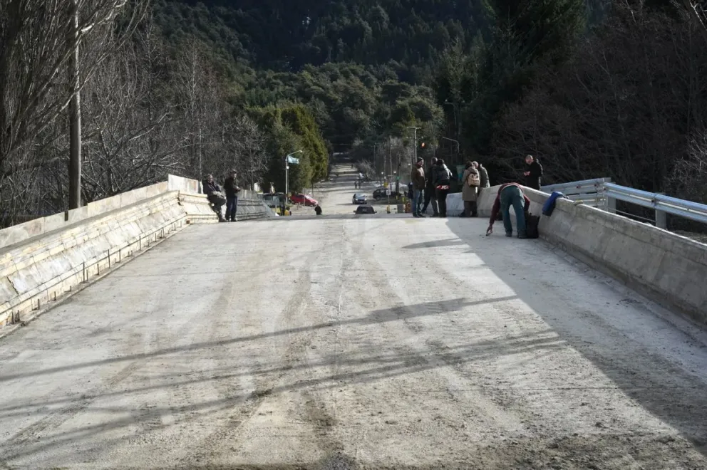 Quedó habilitado el nuevo puente de Villa Los Coihues 