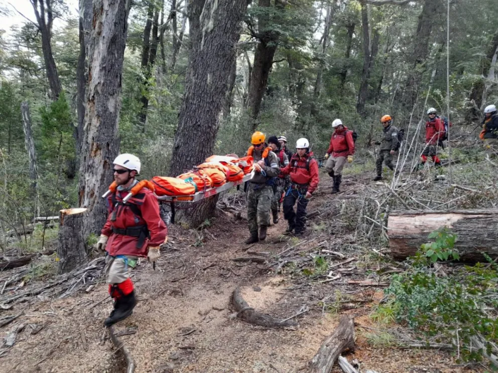 El operativo de rescate se realizo durante la tarde de este martes. Foto ilustrativa. 