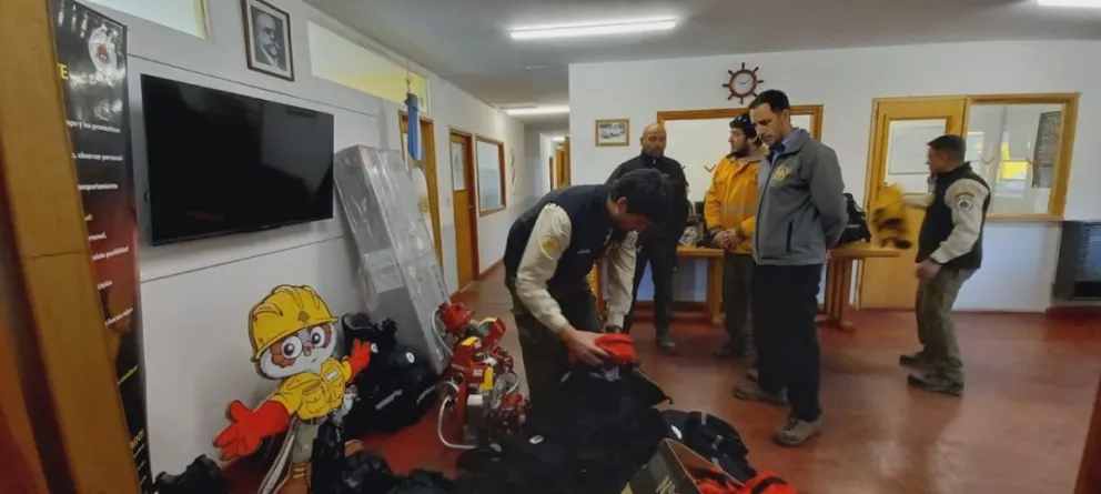El Parque Nacional recibió nuevo equipamiento para el manejo del fuego