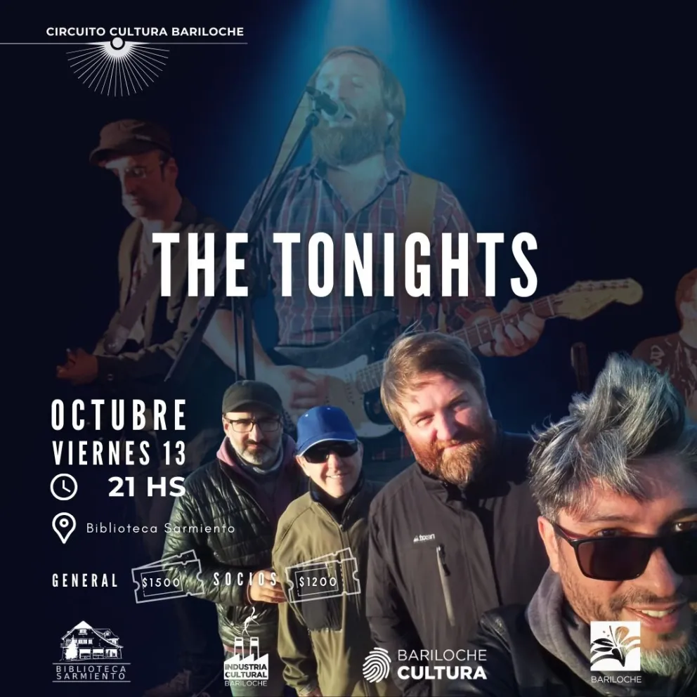 Un show imperdible de rock & pop internacional de la mano de The Tonights