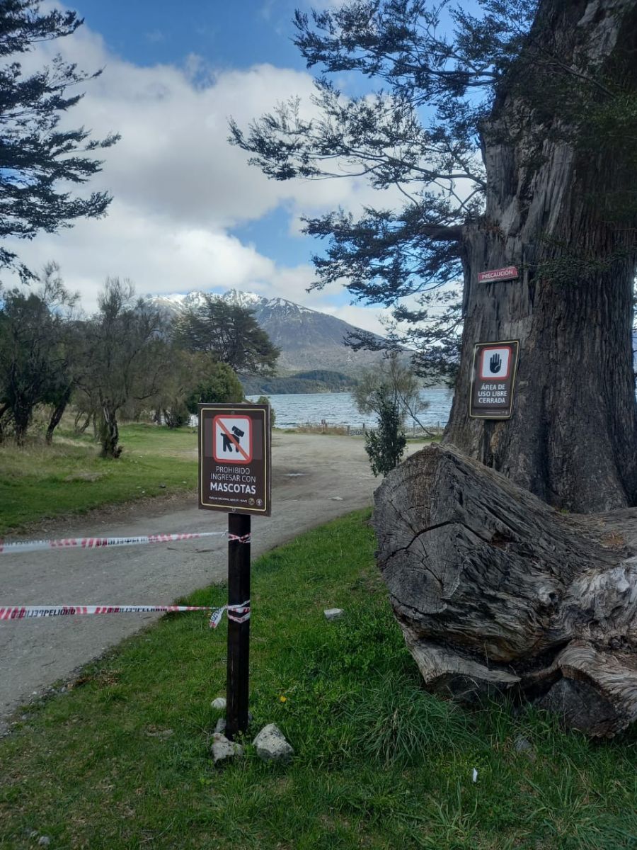 Por razones de seguridad cierran tres áreas de uso diurno del lago Mascardi