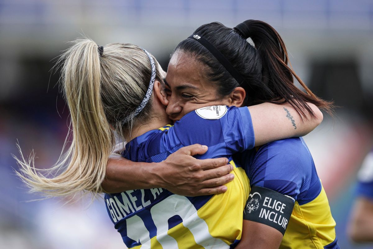 Miriam Mayorga y Boca golearon en Colombia y dieron un gran paso