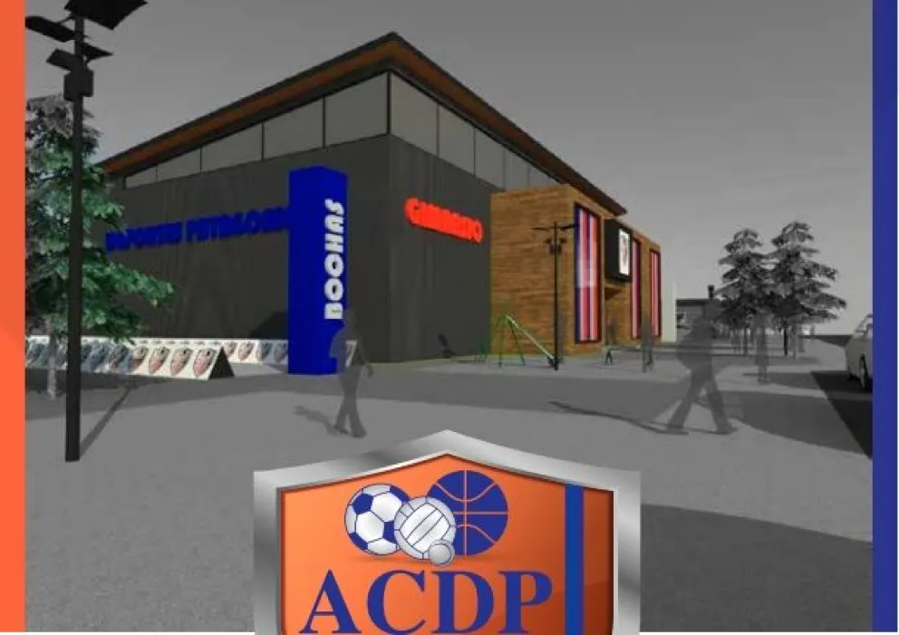 Un club deportivo proyecta su sede en el este