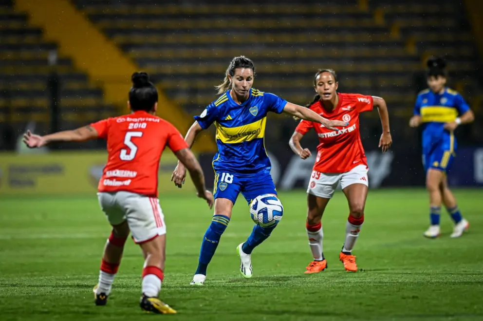 Boca y Miriam Mayorga cayeron por goleada y quedaron eliminados de la Copa