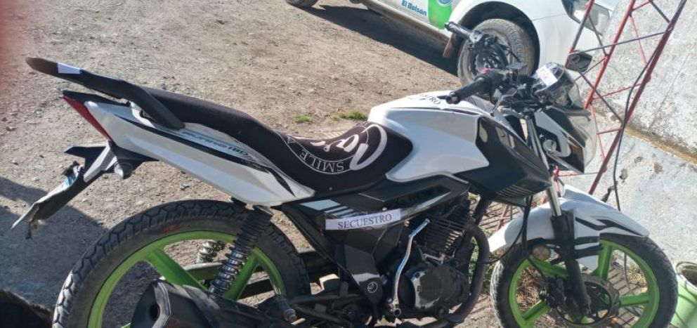 Encontraron en El Bolsón una moto que fue robada en Bariloche