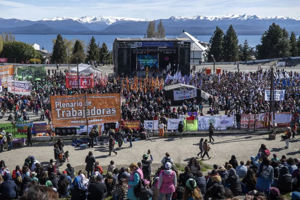 Una multitud le dio inicio al 36º Encuentro Nacional de Mujeres y Disidencias