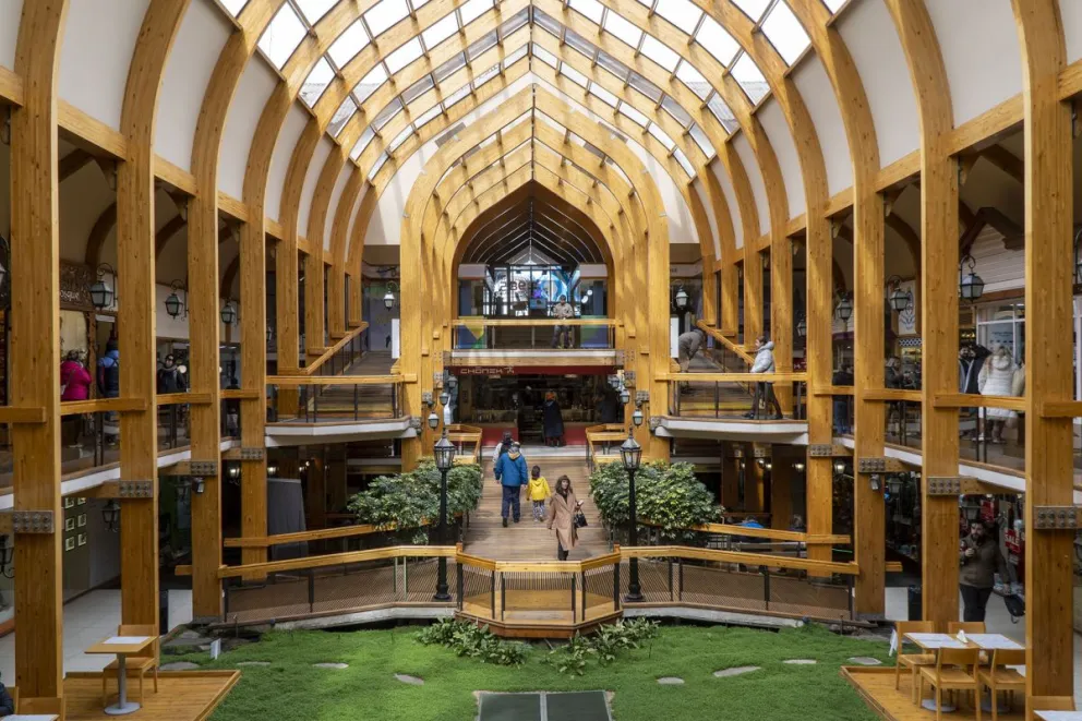 La historia de una de las galerías más visitadas de Bariloche