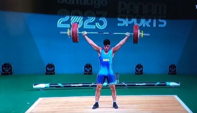 Dante Pizzuti ya dejó su huella en los Juegos Panamericanos