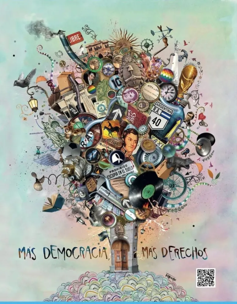 40 años de democracia: la Biblioteca Sarmiento realiza una actividad para las infancias 