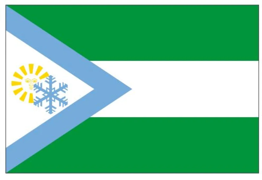 Luego de 121 años, Bariloche tiene bandera propia