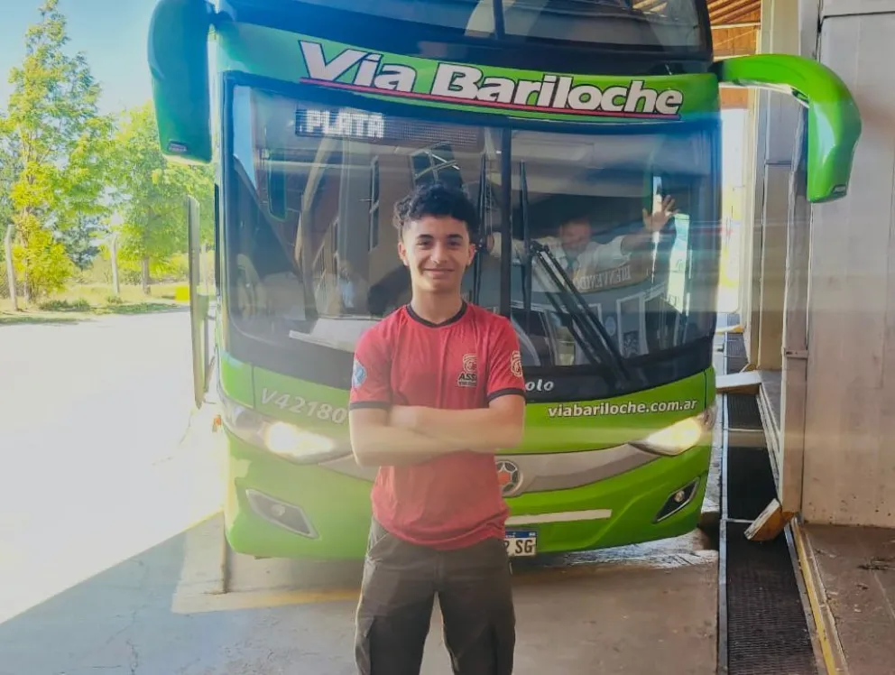 Teo Díaz Silin tuvo un gran debut en Mar del Plata