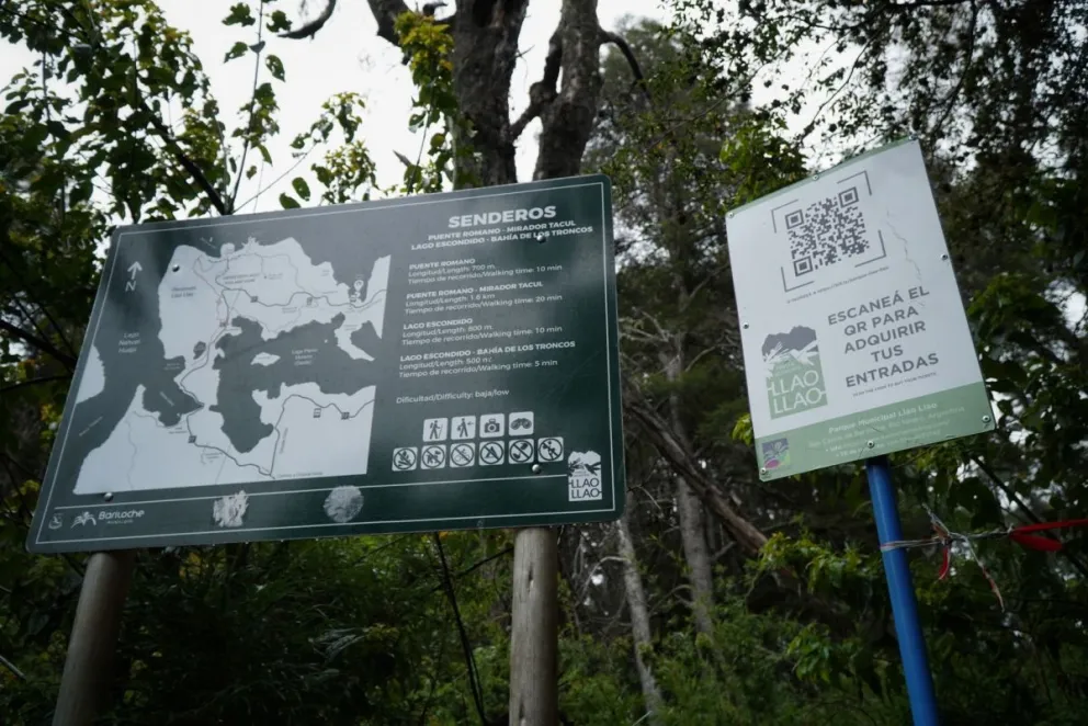 Residentes no pagarán para ingresar al Parque Llao Llao