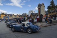 Los autos clásicos marcan el inicio de las 1000 Millas Sport en la Patagonia