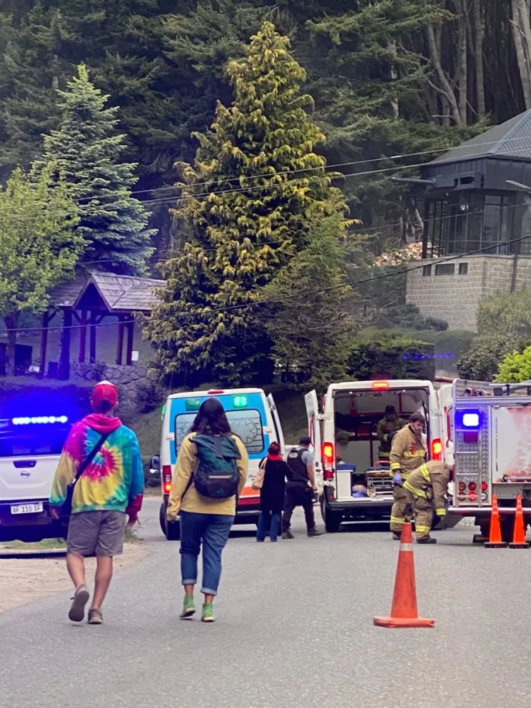 Choque en el acceso a Campanario