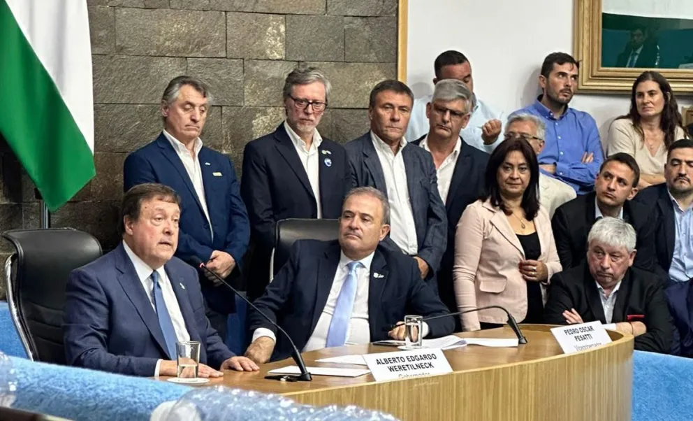 "Vamos a apoyar al sector privado", afirmó Weretilneck