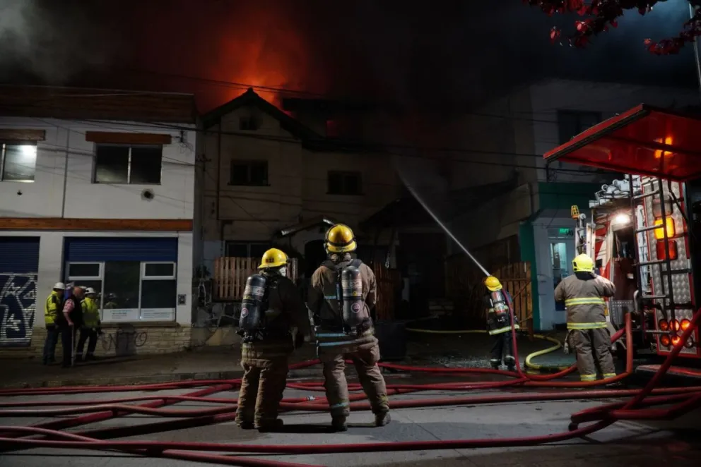 El incendio de una vivienda causó temor en el barrio Belgrano