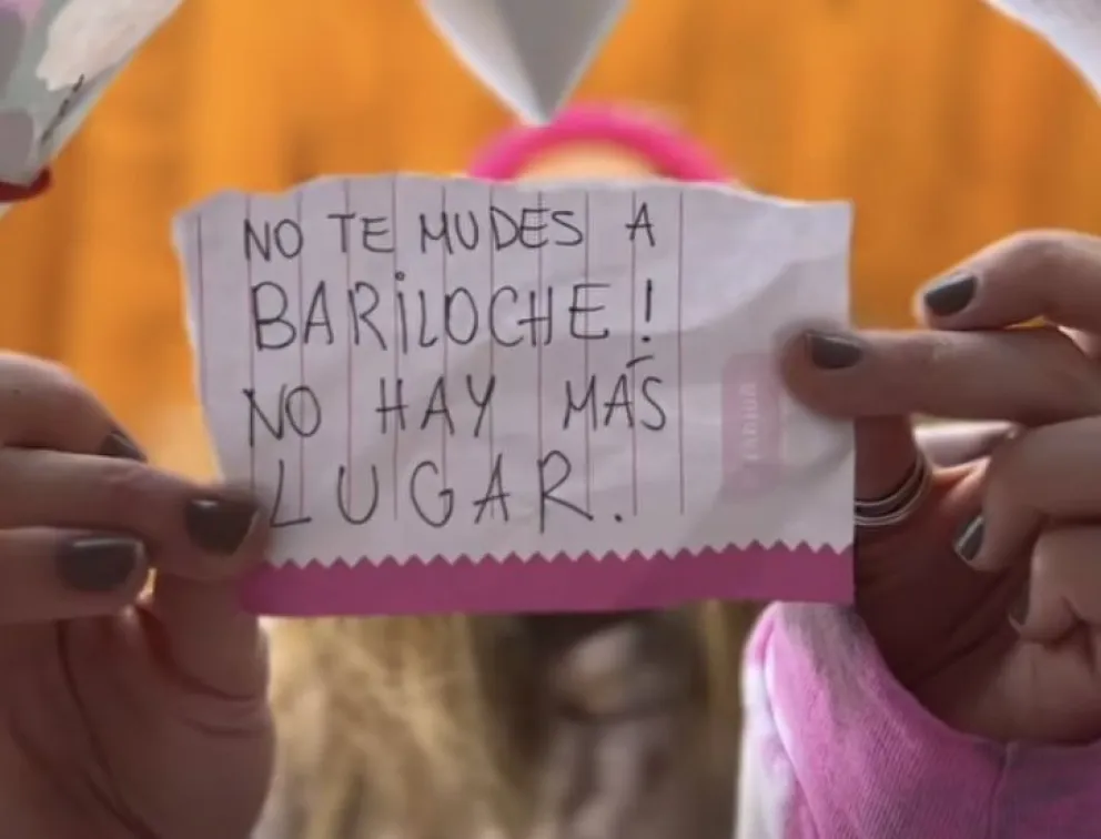 "¡No te mudes a Bariloche! No hay más lugar"