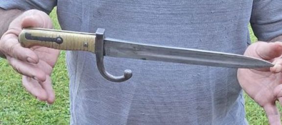 Cuchillos con historia:  Bayoneta para Carabina de caballería  Máuser 1891 primer modelo