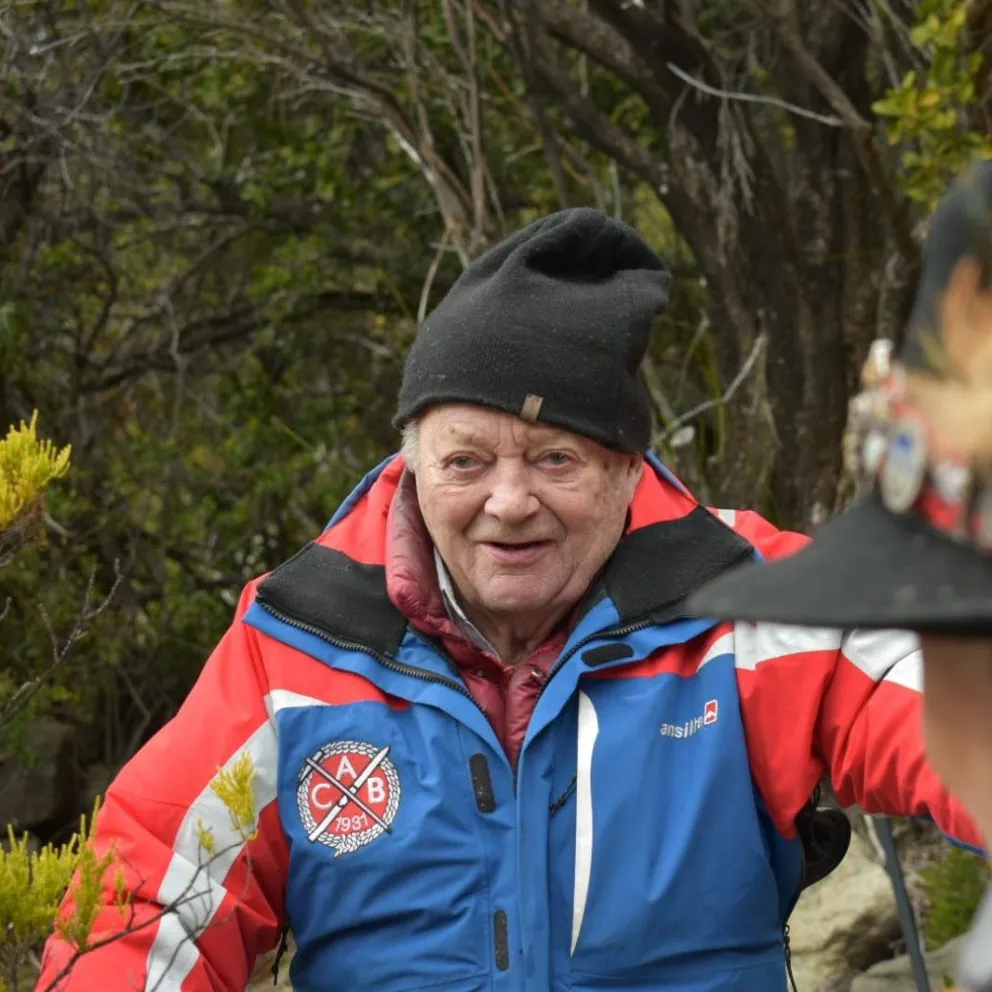 Adiós a Hugo Jung, un emblema de la montaña en Bariloche
