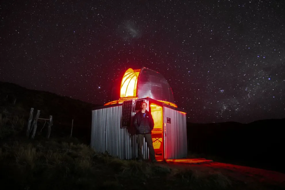 El lugar desde donde mejor se ve el cielo patagónico