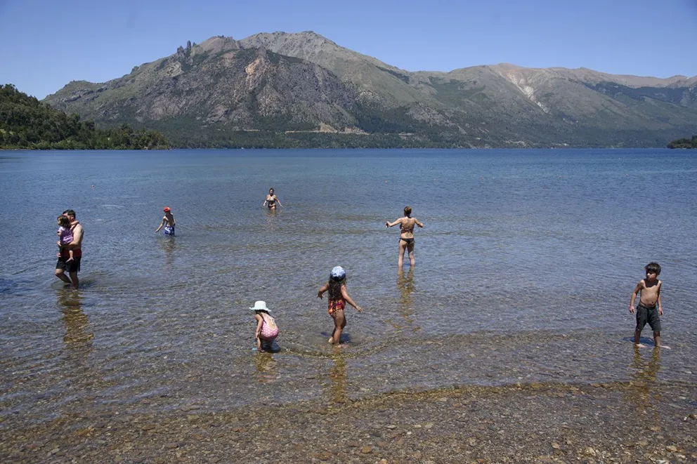 Las playas de Bariloche en las que se disfruta del verano