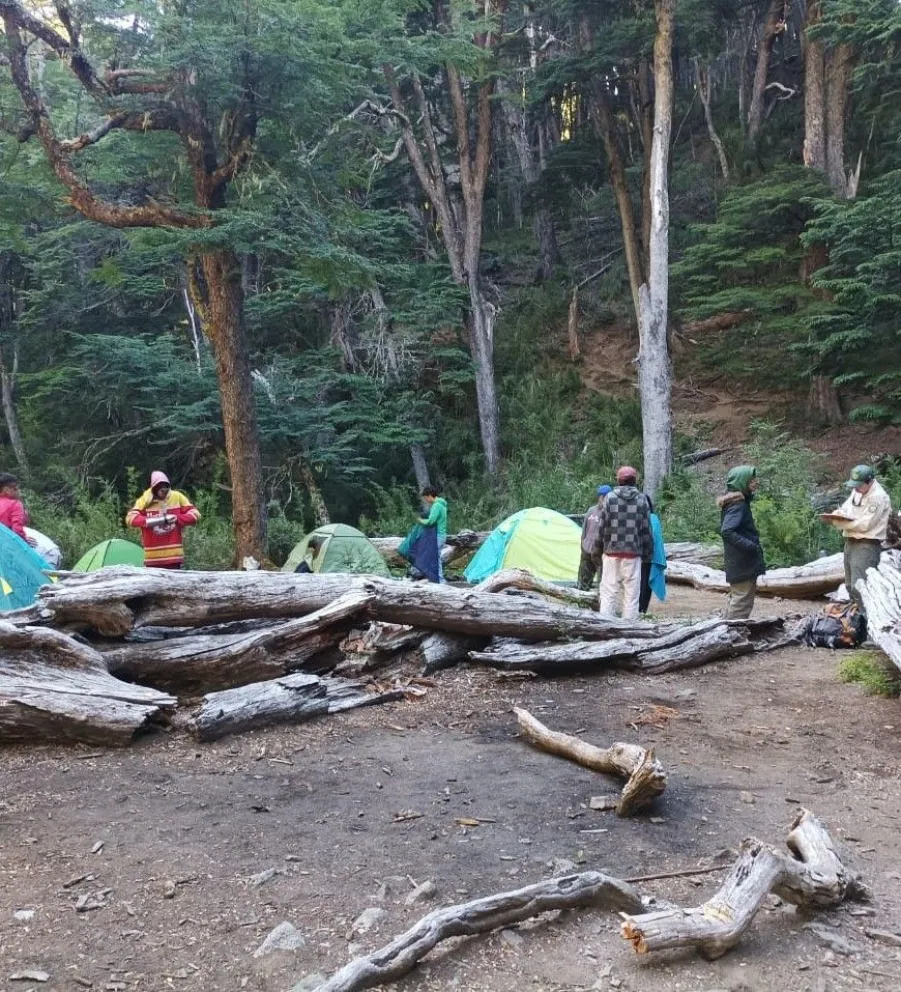 Sanciones por acampe y fogones realizados fuera de las zonas permitidas