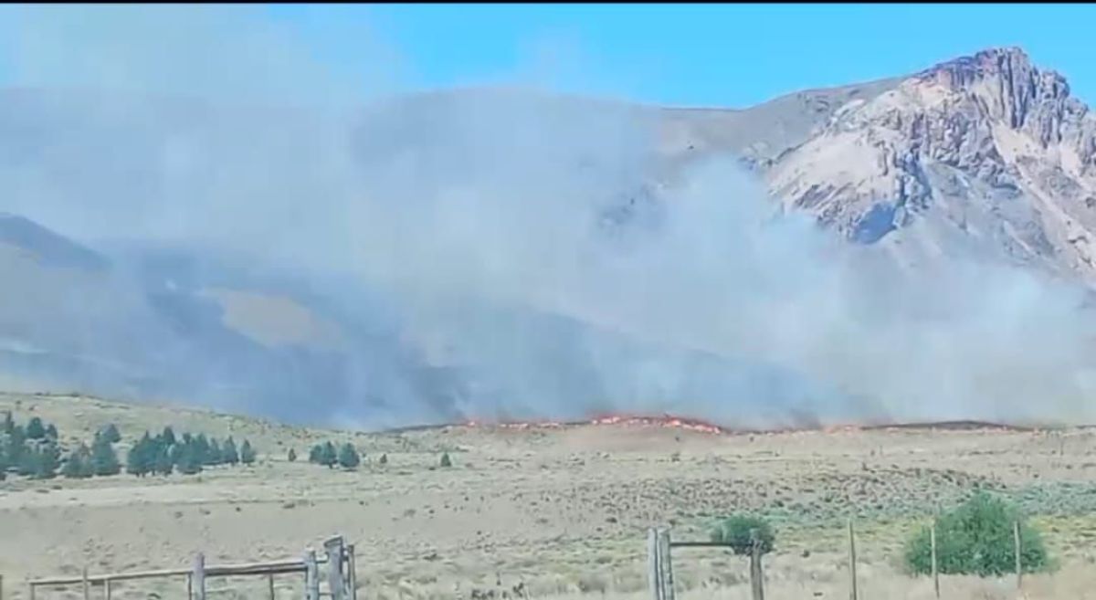 Nuevo incendio en Chubut, esta vez en Estancia El Maitén