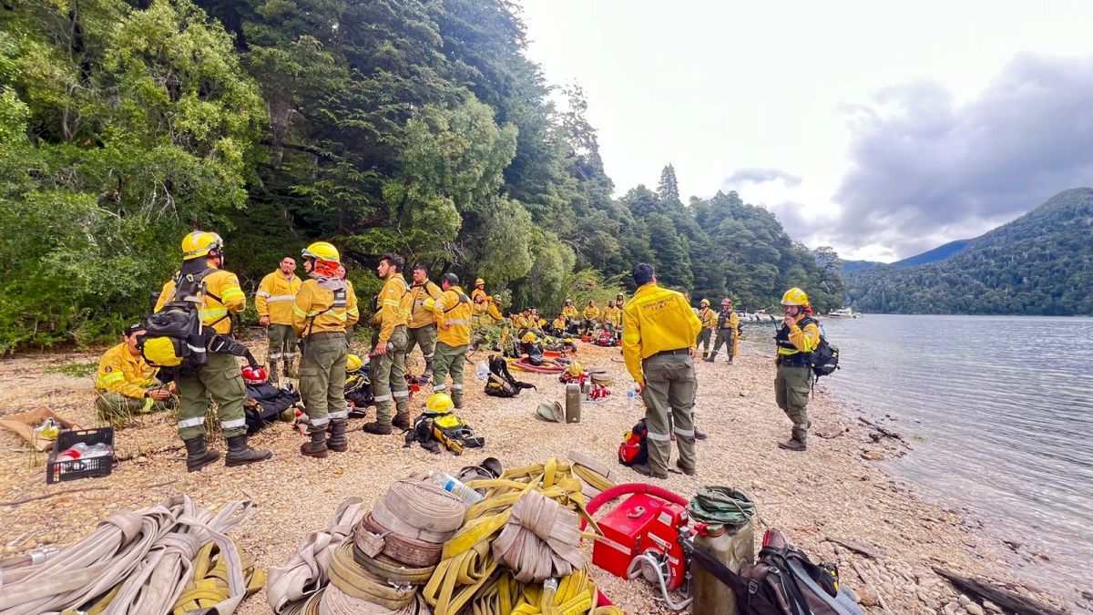 El incendio devastó más de 400 hectáreas de bosque nativo en el Brazo Tristeza