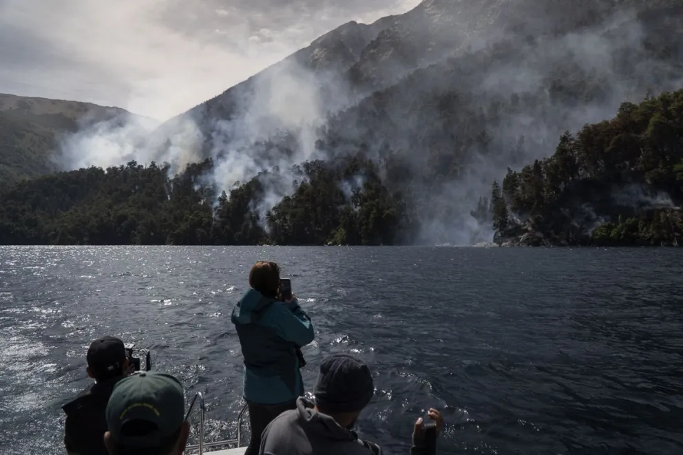 Confirmaron que el incendio del brazo Tristeza se encuentra extinguido