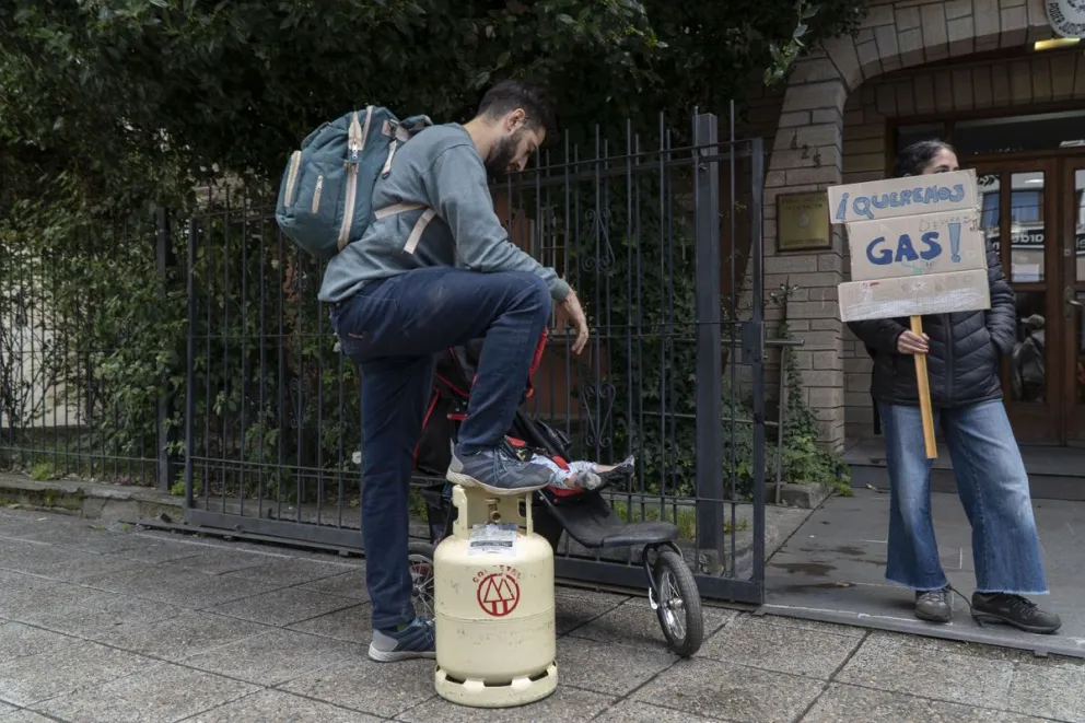 Vecinos se manifestaron exigiendo soluciones a la falta de instalación de gas