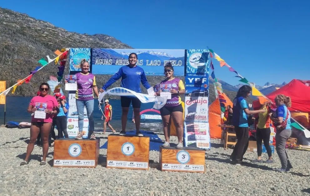 En Lago Puelo, Mayte Puca hizo gala de su brillante presente