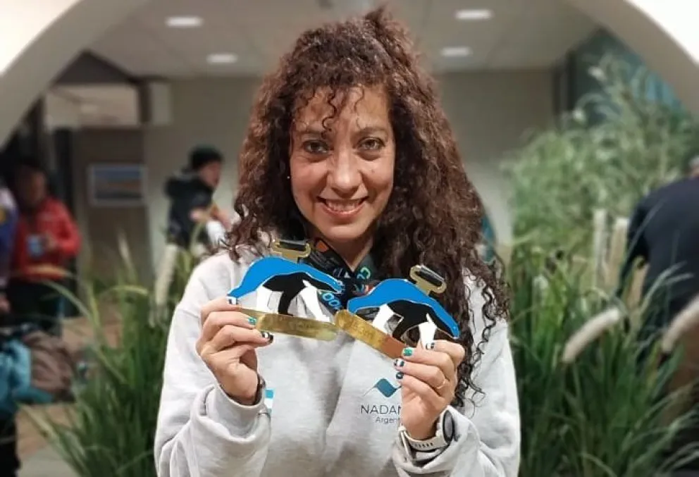 Roxana Pescader no deja de brillar en Estonia y sumó otros dos títulos mundiales