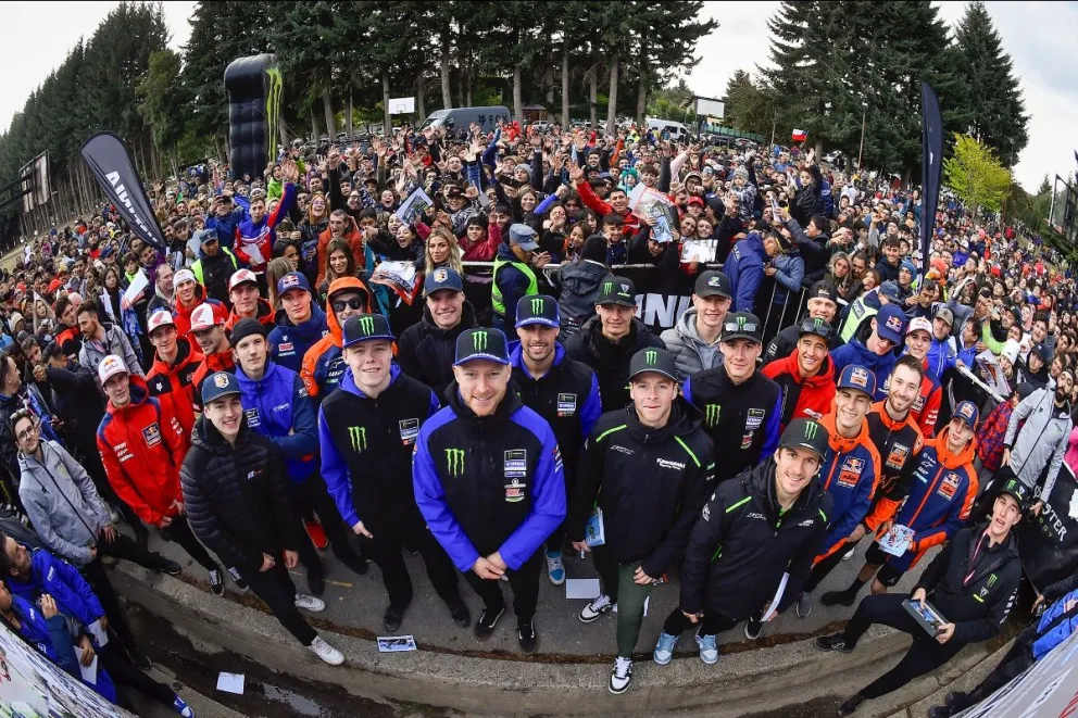 Oficialmente comenzó el Mundial de Motocross  en el Patagonia Race Track