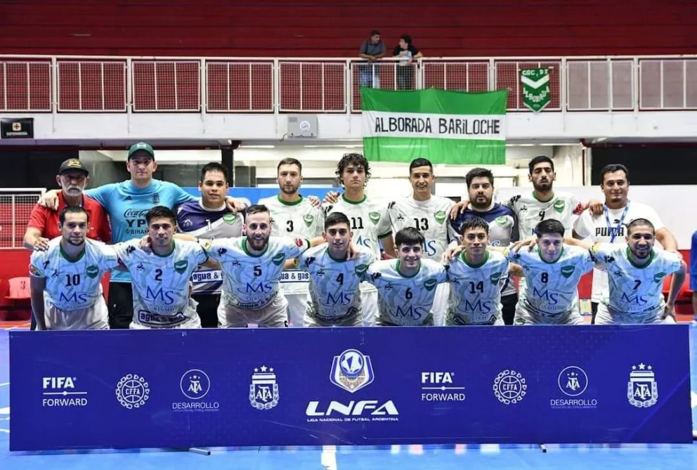 Alborada, entre los ocho mejores del futsal nacional