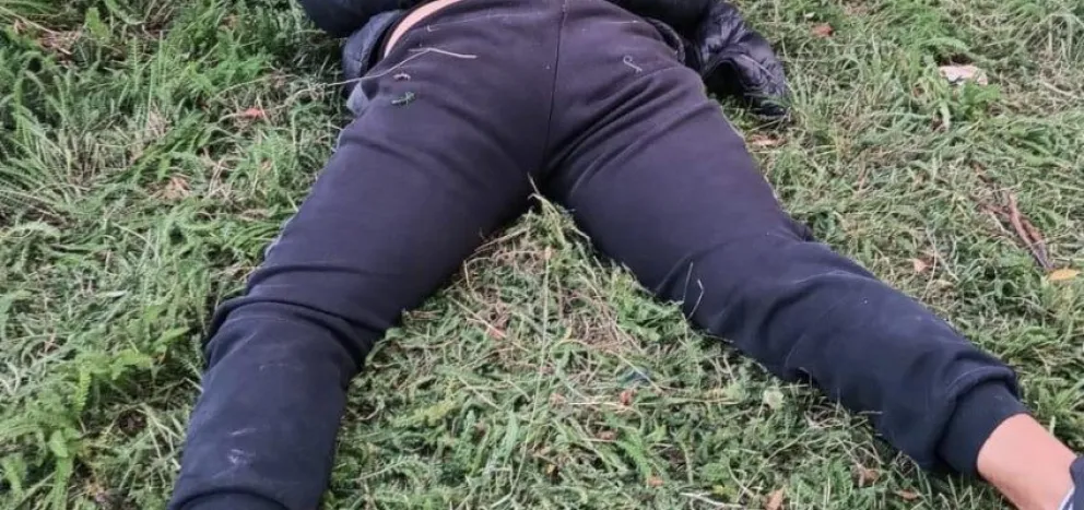 Caminaba con un televisor robado y fue detenido